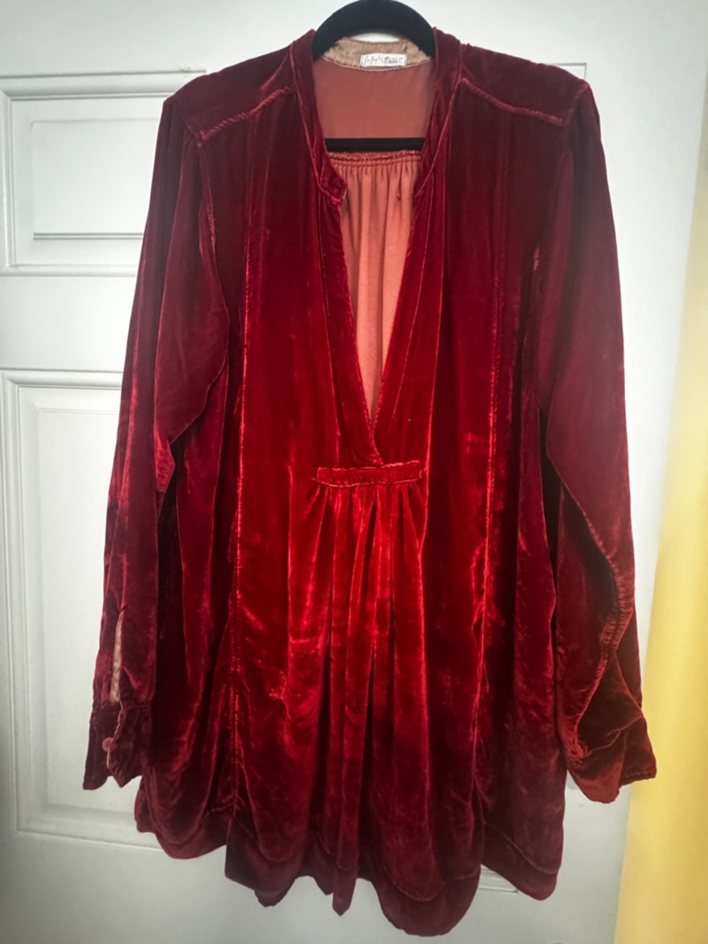 Free People CP Shades| Velvet Tunic Plunge Dress